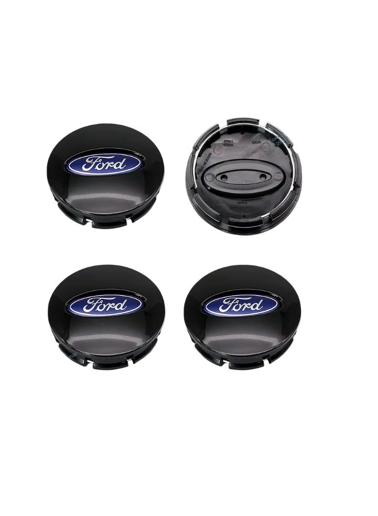 فورد أغطية مركز عجلات السيارة مقاس 65 مم لسيارات فورد | طقم 4 قطع | تركيب سهل - Image 4